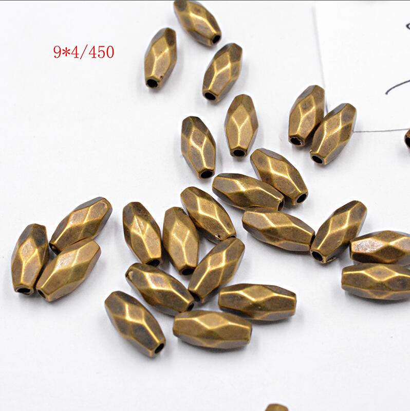 200pcs Antique Silver Flower Spacer Beads - 6.4mm Flat Rondelle, Hole 2.5mm, Zinc Alloy Loose Beads For Jewelry Making (MC-S2) - View #13