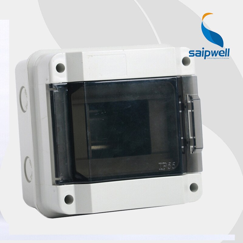 8 Ways IP65 Waterproof Distribution Box / Industrial Waterproof Enclosure SHK-8 185*185*105mm
