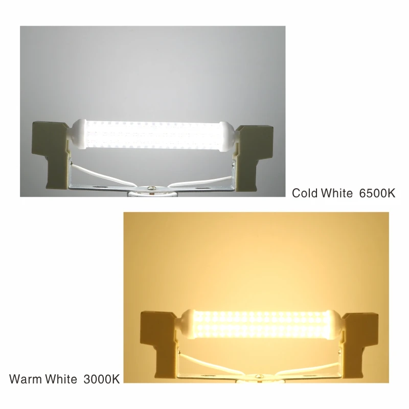 Lámpara Led R7s 78mm 118mm 135mm bombilla Led 6W 9W 12W SMD 2835 Lampada luz LED 220V-240V AC reemplazar lámpara halógena reflector