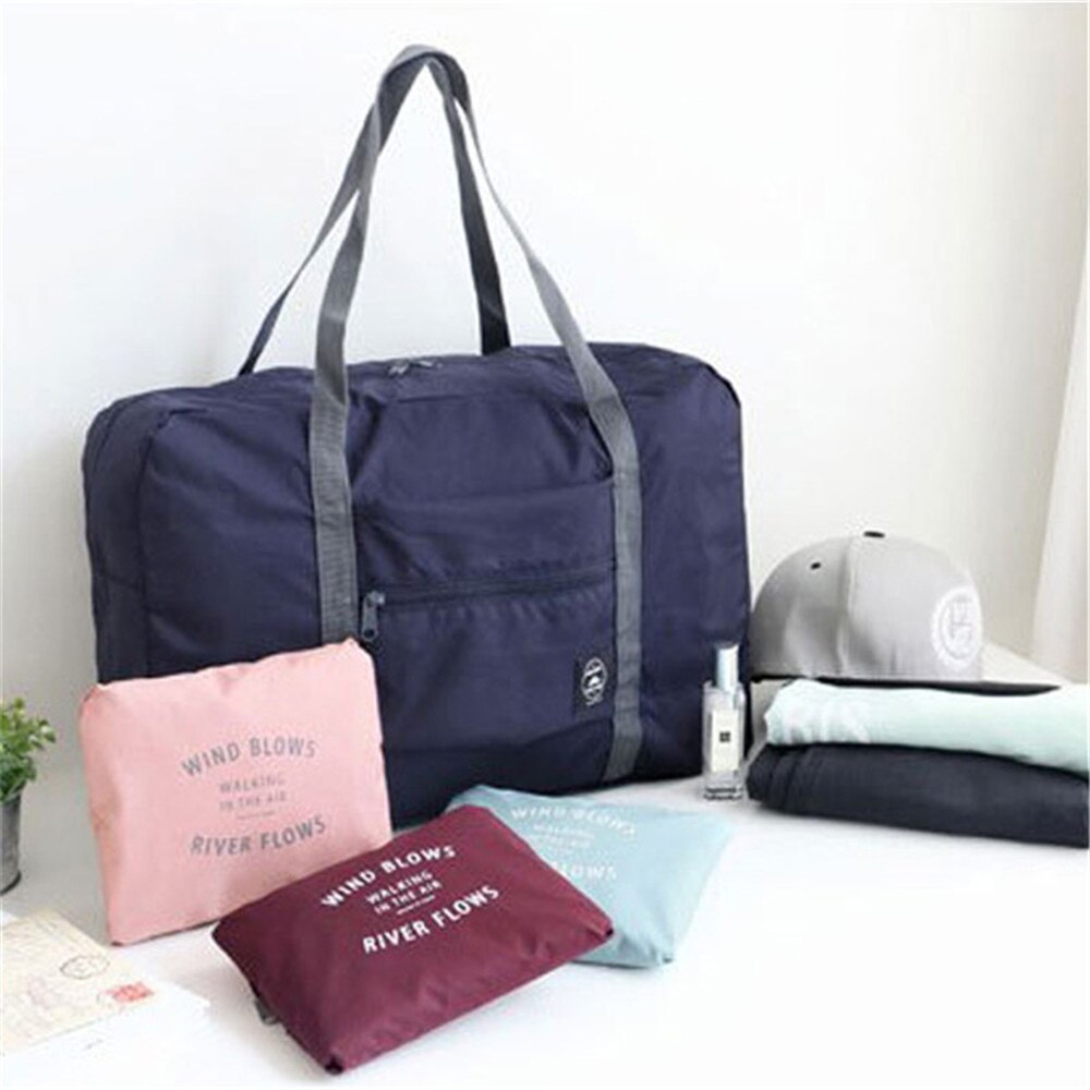 Vrouwen Reizen Bagage Tas Big Size Multifunctionele Draagbare Vouwen Carry-On Plunjezak Reistassen Voor vrouwen