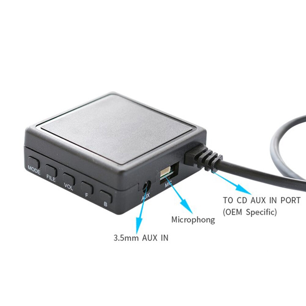 Met Microfoon Aux Kabel Usb Adapter Audio Mic Voor Alpine Ai-Net Jvc KS-U58 PD100 U57