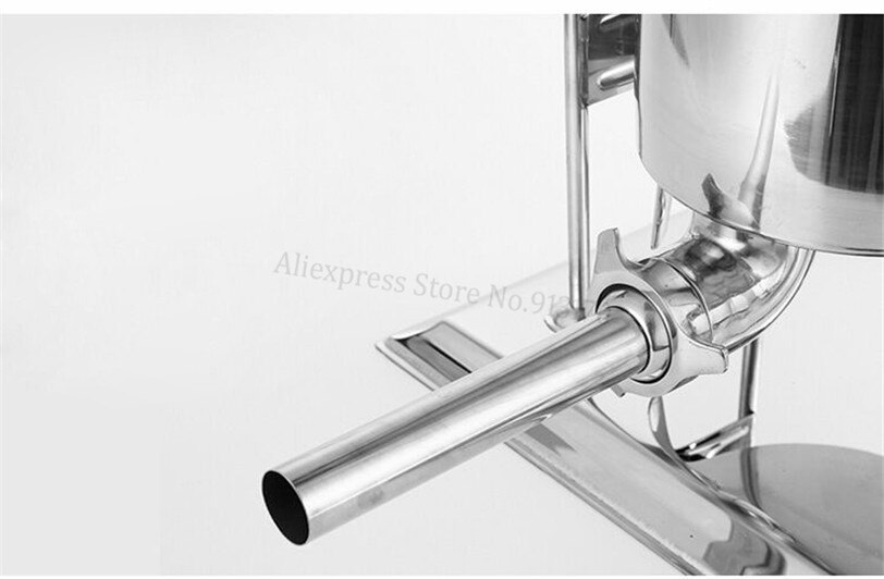 Sausage Stuffer Filling Tubes Meat Filler Funnels Stainless Steel Hopper Nozzles 4 In 1