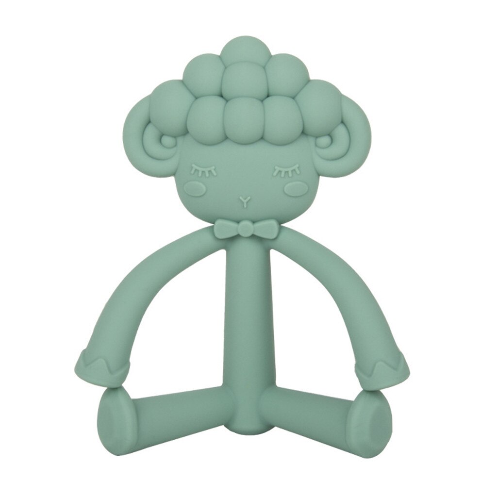 Peuters Zuigelingen Baby Tandjes Speelgoed Zachte Siliconen Fruit Bijtring Houder Cartoon Kids Bijtring Educatief Speelgoed Baby Shower Speelgoed 3: J
