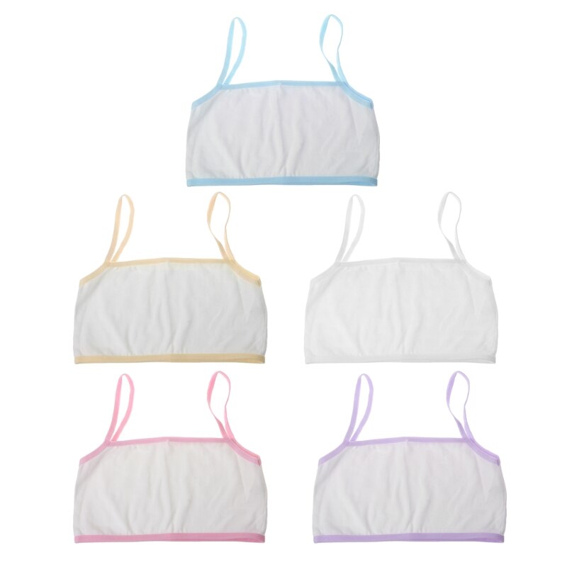 Teenage Underwear Children Girl Cotton Young Training Bra For Kids Teens Puberty