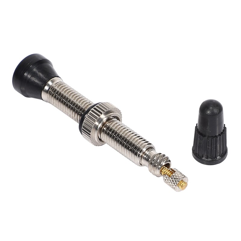 2x Rallonges De Valve Schrader Pour Vélo - Cuivre/plastique