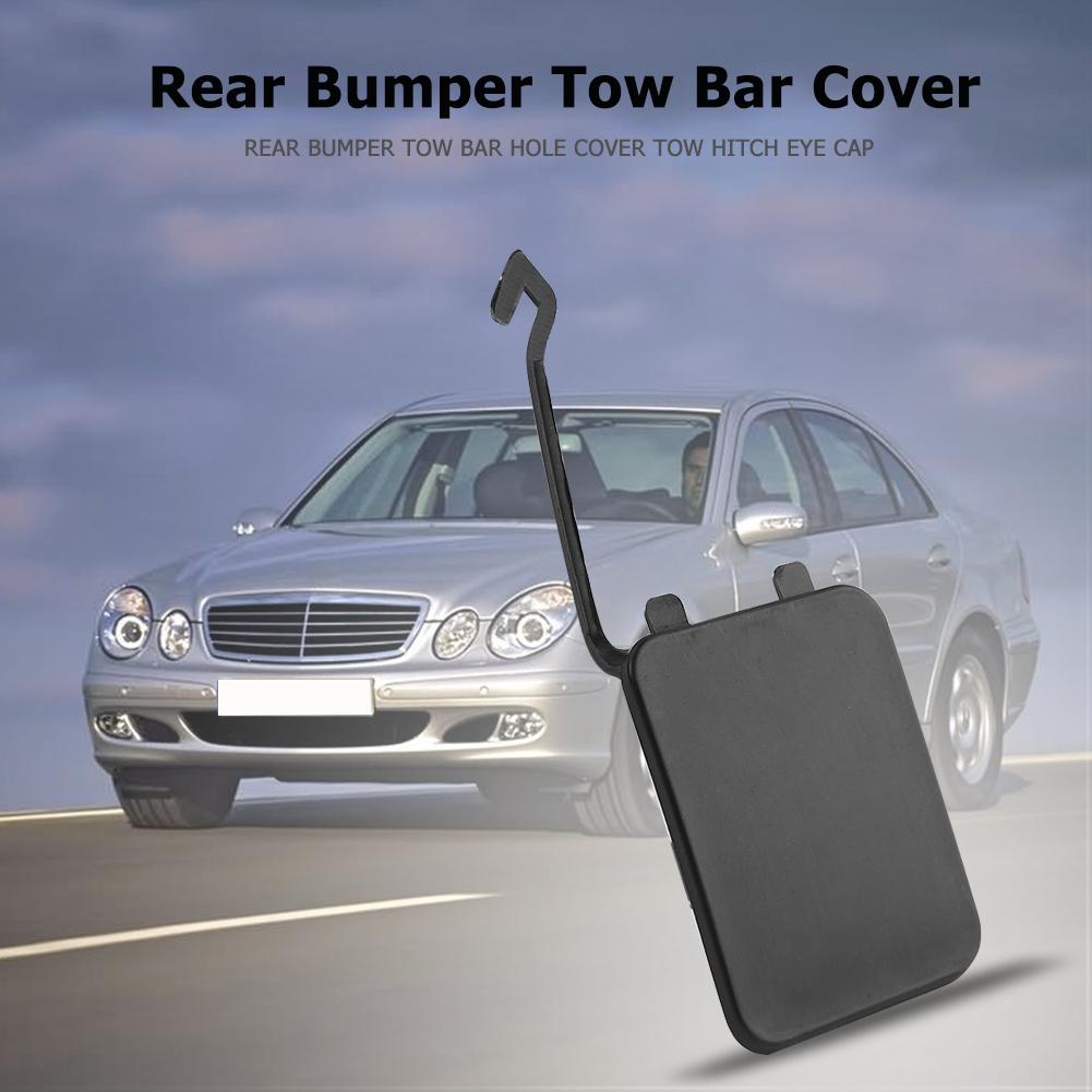 Rear Bumper Tow Bar Eye Cover ABS Auto Exterior Replacement Accessories for Mercedes Benz E Class W211 E320 E350 2002-2006