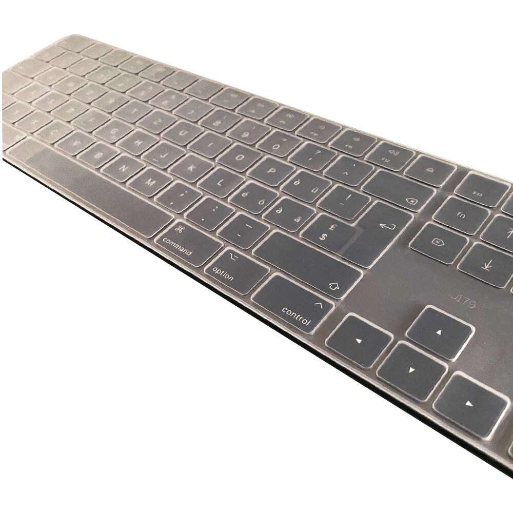 Voor Apple Imac Magic Keyboard Met Numeriek Toetsenbord MQ052LL/Een A1843 MLA22L/Een A1644 A1314 Siliconen Toetsenbord Cover protector Skin