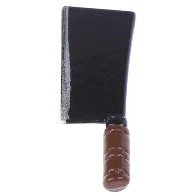 1pcs 1:12 Metal Knife Length 3cm Kitchen Food Knife Cut Vegetables Kitchen Toy Doll House Miniature