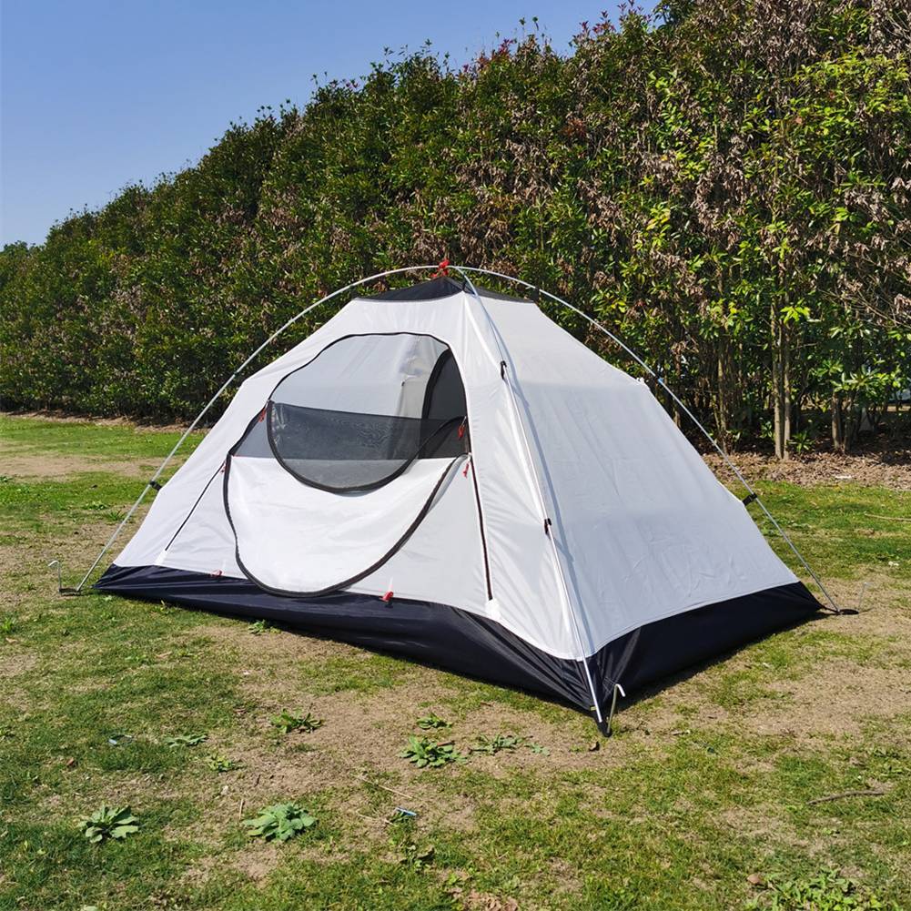 Camping Trip Lightweight Outdoor Shelter Breathable Mesh Tent Camping Gear Aluminum Pole Tent Compact Storage Easy Setup