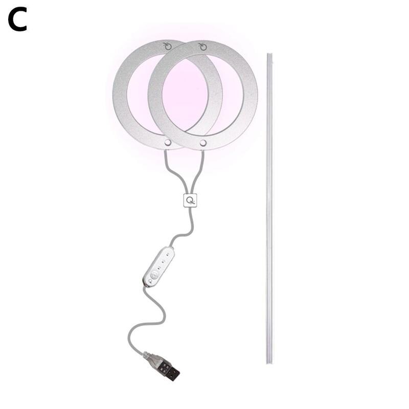 Led Grow Light Volledige Spectrum Phyto Groeien Lamp Usb Phytolamp Voor Planten Voor Planten Lamp 5V Voor Binnenverlichting plantengroei S3F5: C