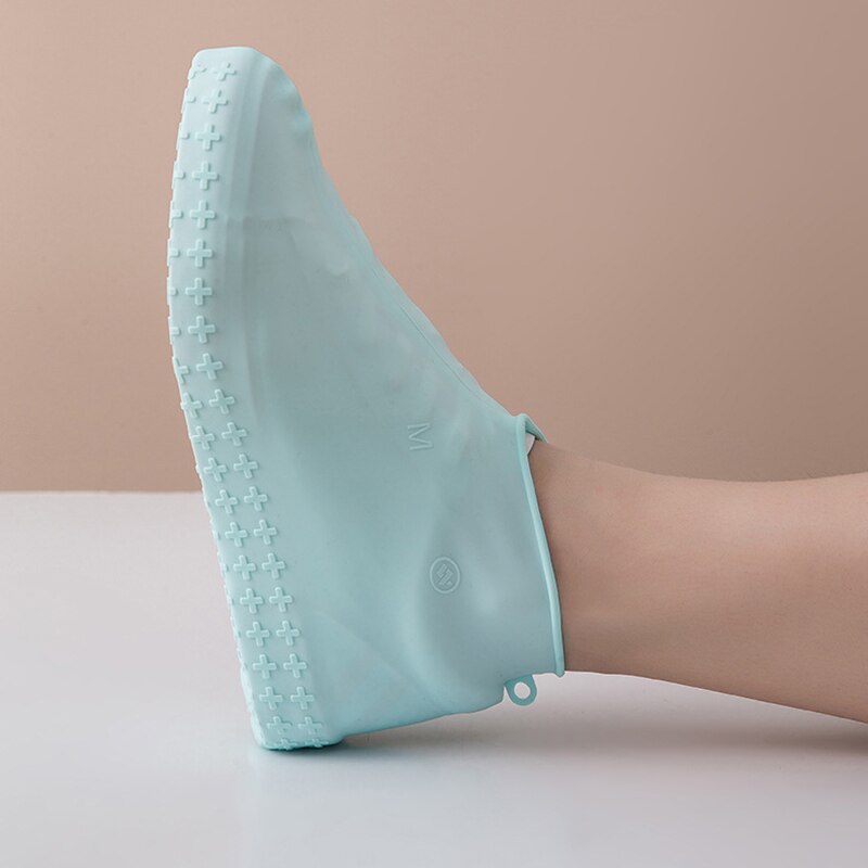 Herbruikbare Waterdichte Schoen Cover antislip Regen Laarzen Overschoenen Siliconen Elastische Covers Protector Vrouwen Mannen Schoenen Accessoires