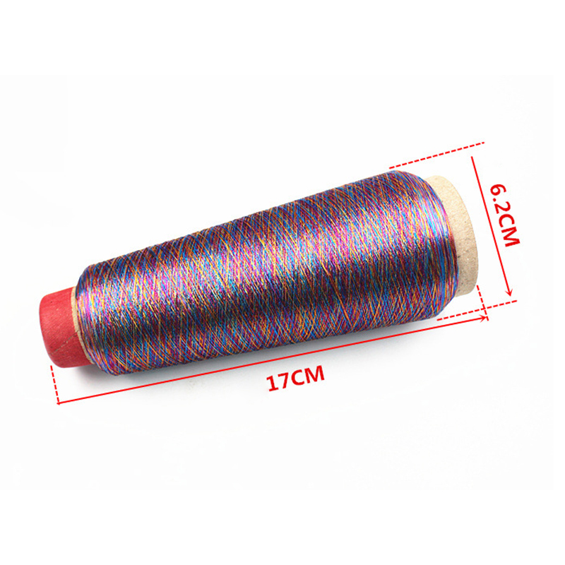 Color Flash Bright Silk Gold And Silver Thread Computer Embroidery Manual Cross Stitch Metal Thread DIY Braided Thread
