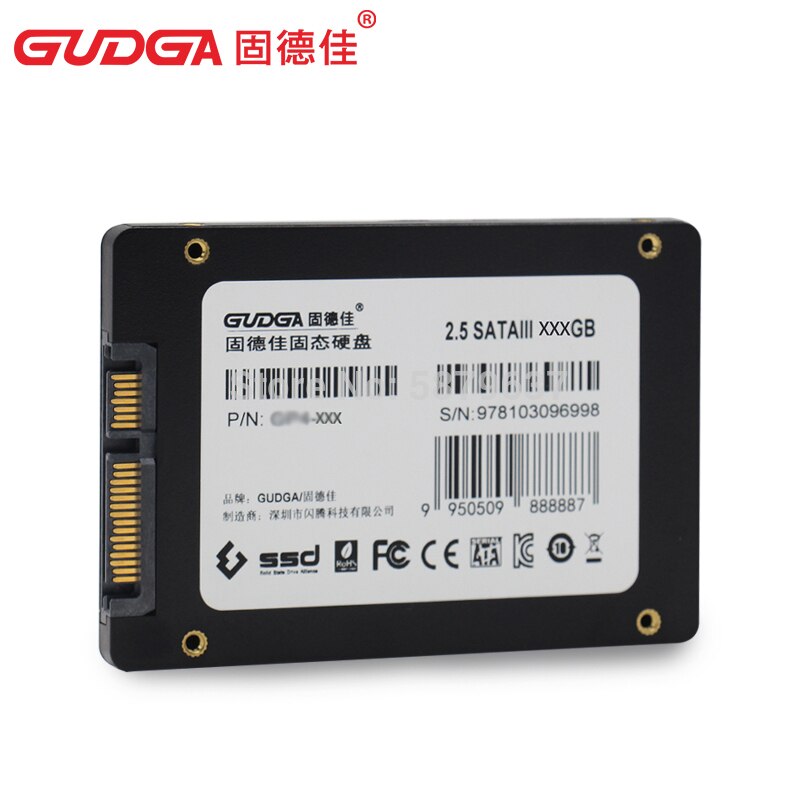 GUDGA HDD 2.5" SATA 128GB SSD SATAIII Hard Disk Disco Internal Duro Drive For Laptop Tablet Desktop