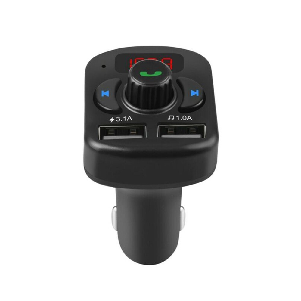 Draadloze Bluetooth Handsfree Car Kit Fm-zender MP3 Speler Dual Usb Charger Brand En