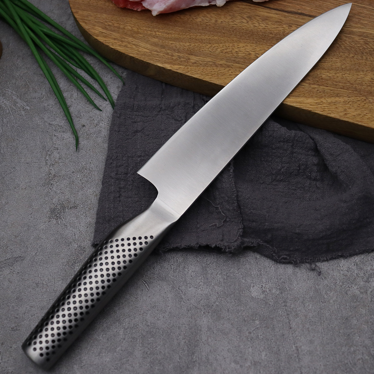 Stainless Steel Sushi Knife Slicing Knife Japanese Fish Fillet Knife Chef Knife Salmon Sushi Sashimi Kitchen Cooking Tools: B without Box