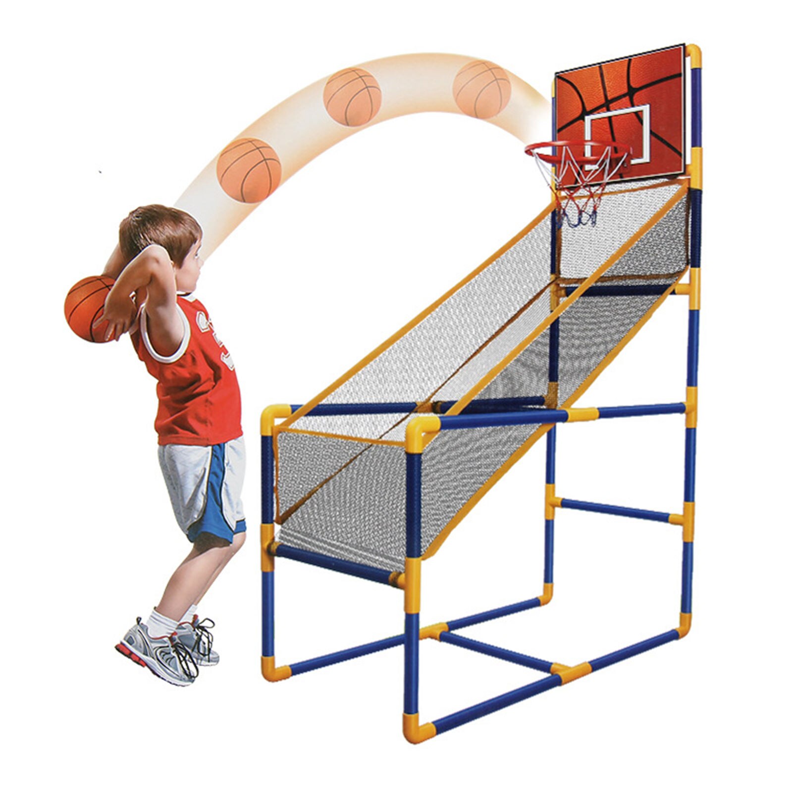 Kids Arcade Basketball Hoop Game Indoor Or Outdoor Basketball Arcade Set