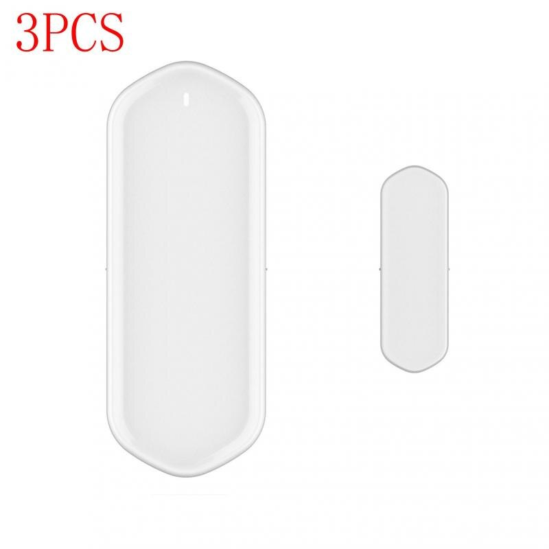 ZigBee Smart Window Door Sensor Door Open / Closed Detectors App Notification Alert Alarm Door And Window Sensor Detector: 3PCS
