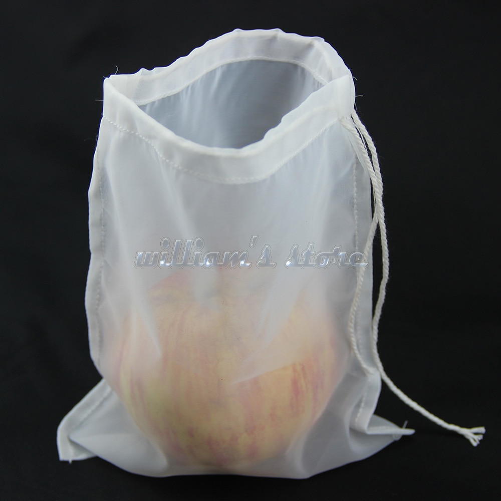 5 kpl 100 mikronin nylon homebrew elintarvikelaatuinen viljahumala kiehuva suodatinpussi 15x 20cm erä kotiolut viini kahvi ämpärisuodatin