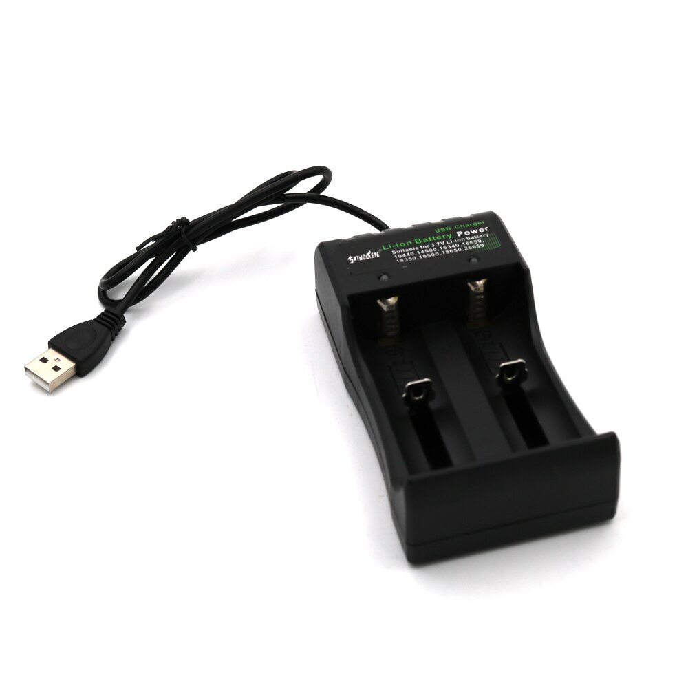 Solar Panel Universal 3.7V Battery Charger DC 5V 10440 18650 14500 26650 16650 Rechargeable Battery Charger Adapter USB Plug