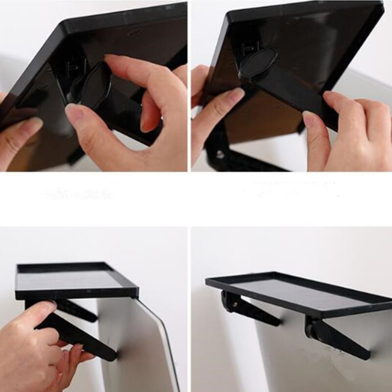 Adjustable Screen Top Shelf Display Shelf Computer Monitor Riser Desktop Stand TV Rack Storage Desks