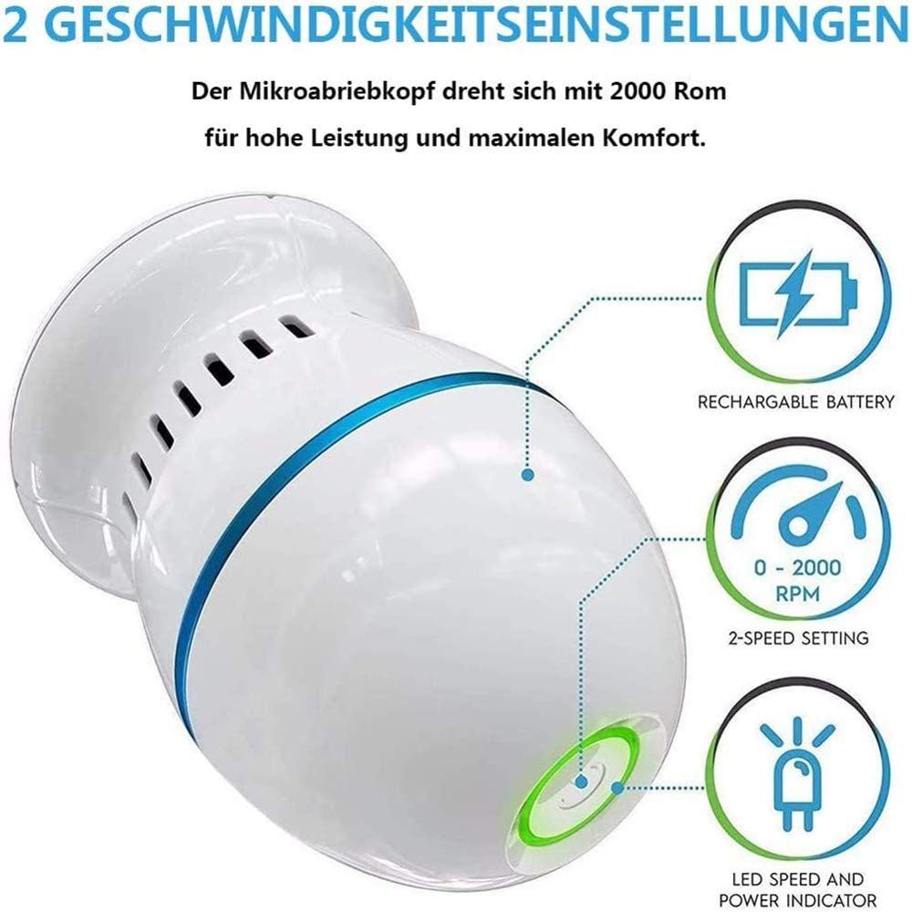 Electric Callus Remover Best Rechargeable Pedicure Foot Care File Tool Spa Like Results