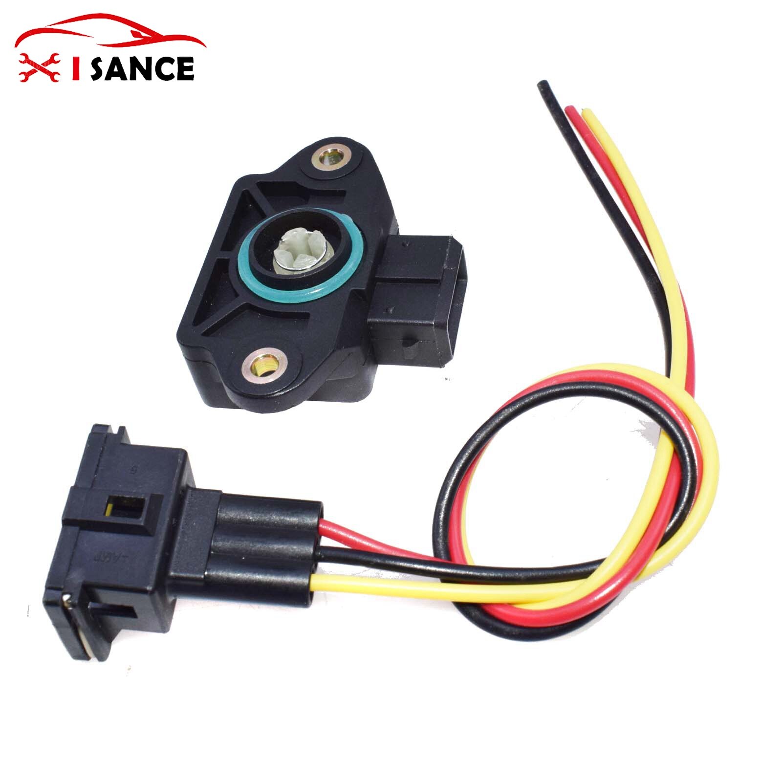 THROTTLE POSITION SENSOR TPS W/ Electrical Connector 037907385Q FOR 1993-2004 VW Golf Jetta 2.0L L4