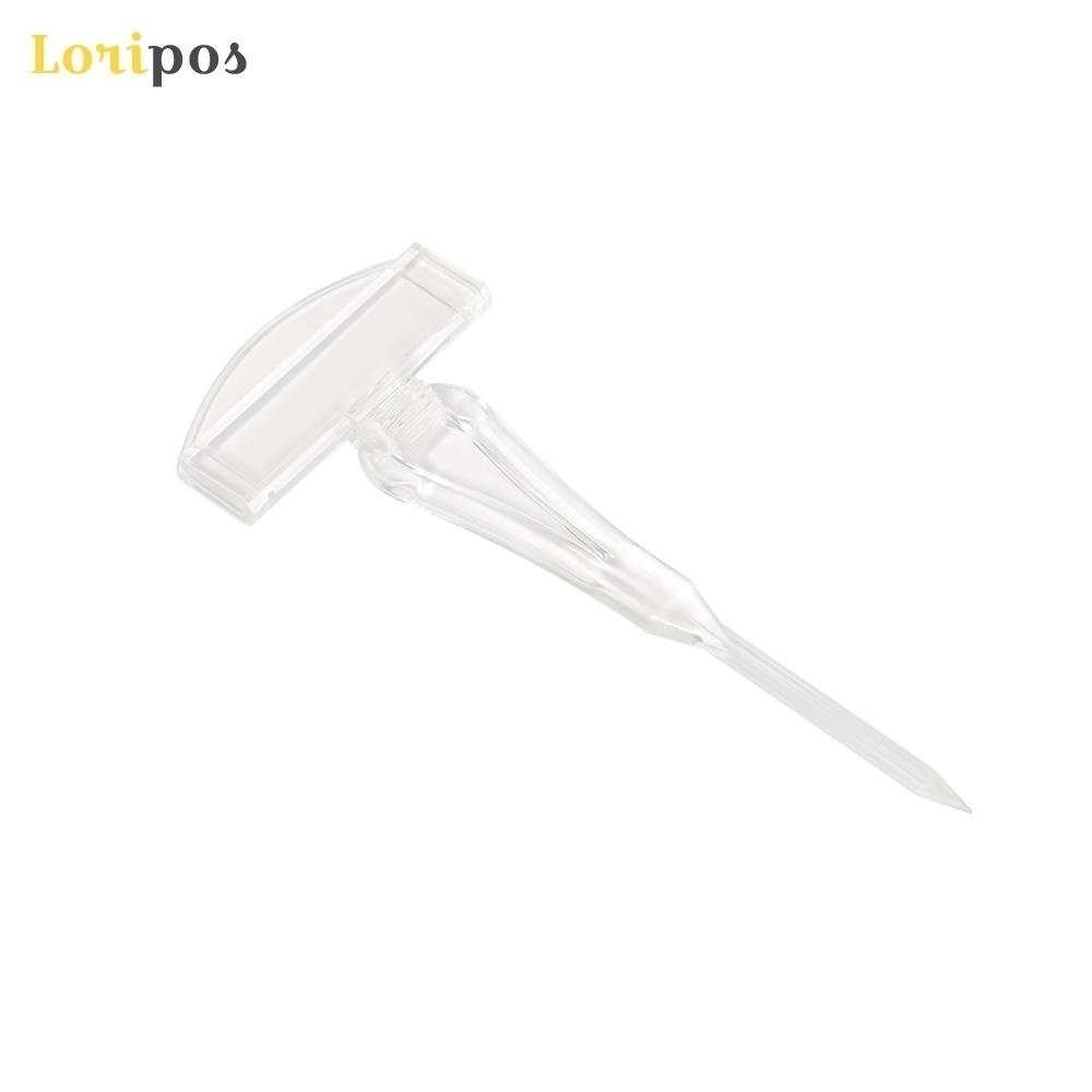 Porta biglietti da visita per alimenti in acrilico, testa dritta in plastica, fiore, scegli torta, punta decorativa, cartellino del prezzo