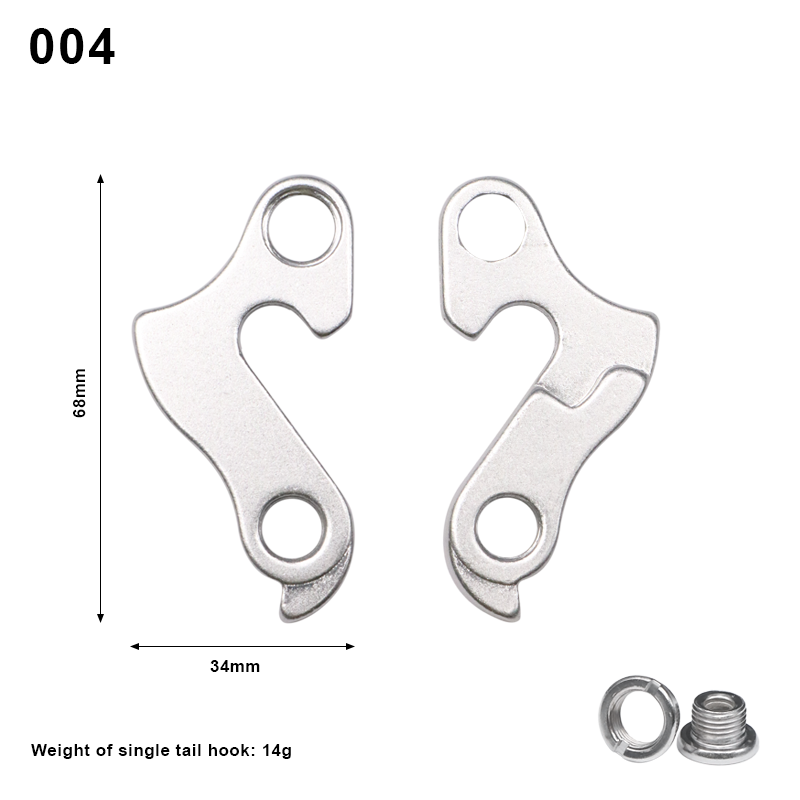 Fahrrad Schaltwerk Schwanz Haken Verlängerung Aufhänger Adapter Fahrrad Hinten Getriebe Mech Schaltauge ausfallen Konverter Adapter: Gelb