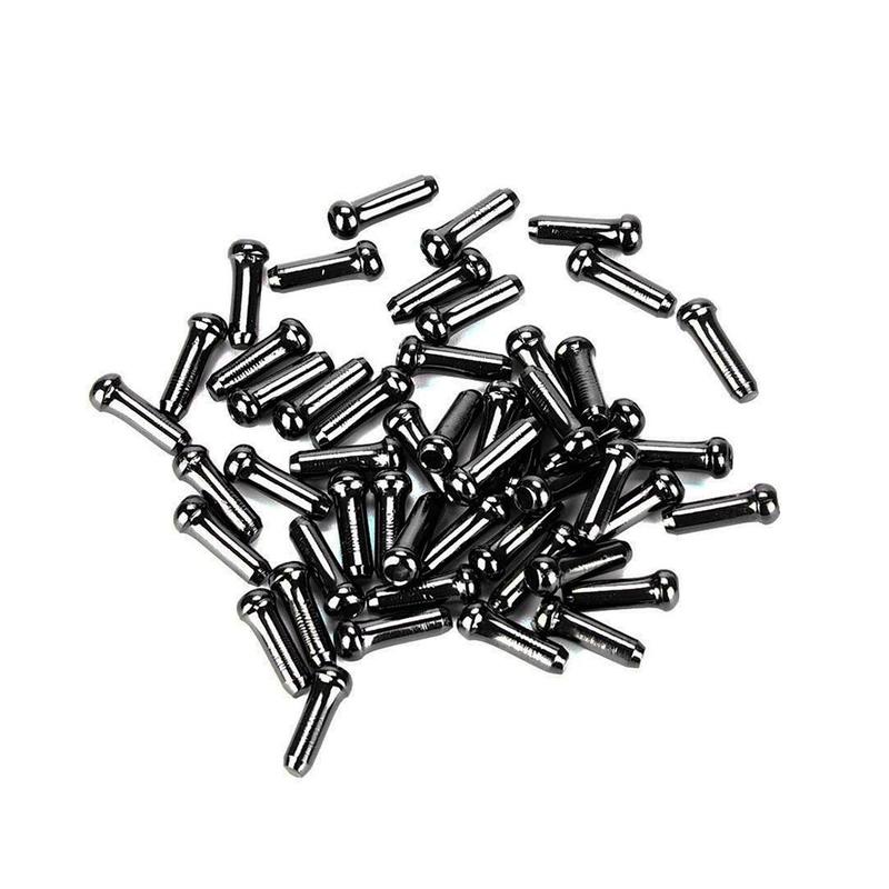 50 Stks/partij Fiets Brake Shifter Inner Cable End Cable Inner Shift Kabel Voor Brake Derailleur Caps Cap Tips Draad past: 5