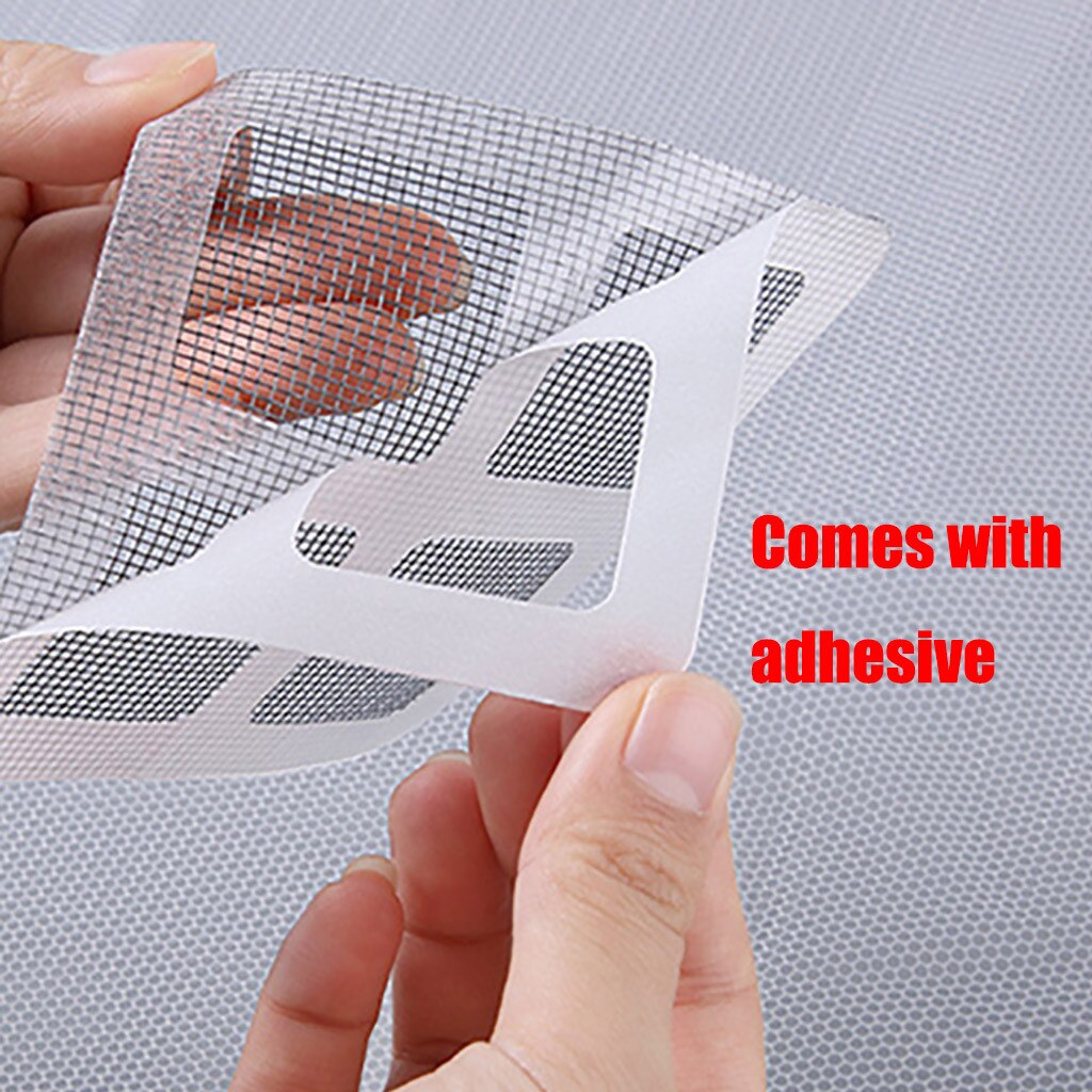 Indoor Insect Fly Mosquito Net Screen Curtain Mesh DIY Anti-Mosquito Net Door Window Mosquito Screen Self-adhesive Protection