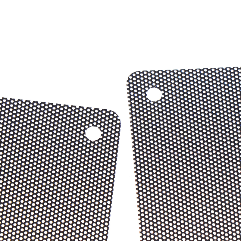 10Pcs 12Cm Zwart Vierkant Fan Filter Pc Computer Mesh Stofdicht Case Cover 120 Mm Fan Dust Filter Cooler