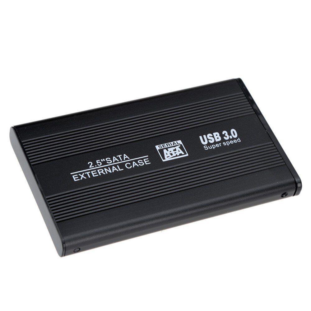 Astuccio scatola sottile ESTERNO per HARDISK duro DISK HD 2.5" SATA USB 3.0 HDD 2,5"