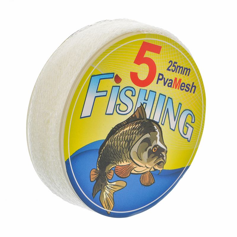 1 st 5m vattenlösande pva smalmaskigt rörnät karpfiskematare beten upplösande pva smalmaskigt rörnät: 1