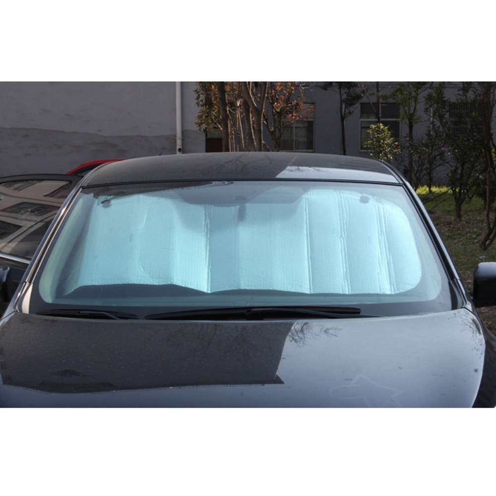Exterior Sun shade Mouldings Trim Front & Rear Windshield Heat Sun Visor