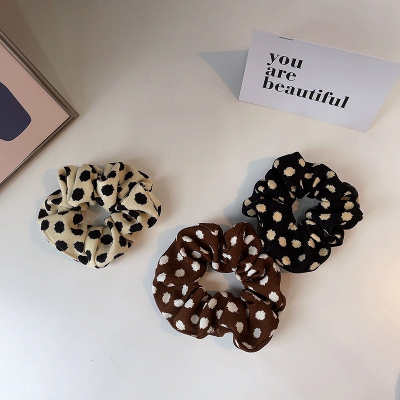 Elástico de cabelo de tecido de leopardo, faixas elásticas para cabelo, mulheres, meninas, veludo, ponto, zebra, rabo de cavalo, laços de cabelo, acessórios de moda para cabelo