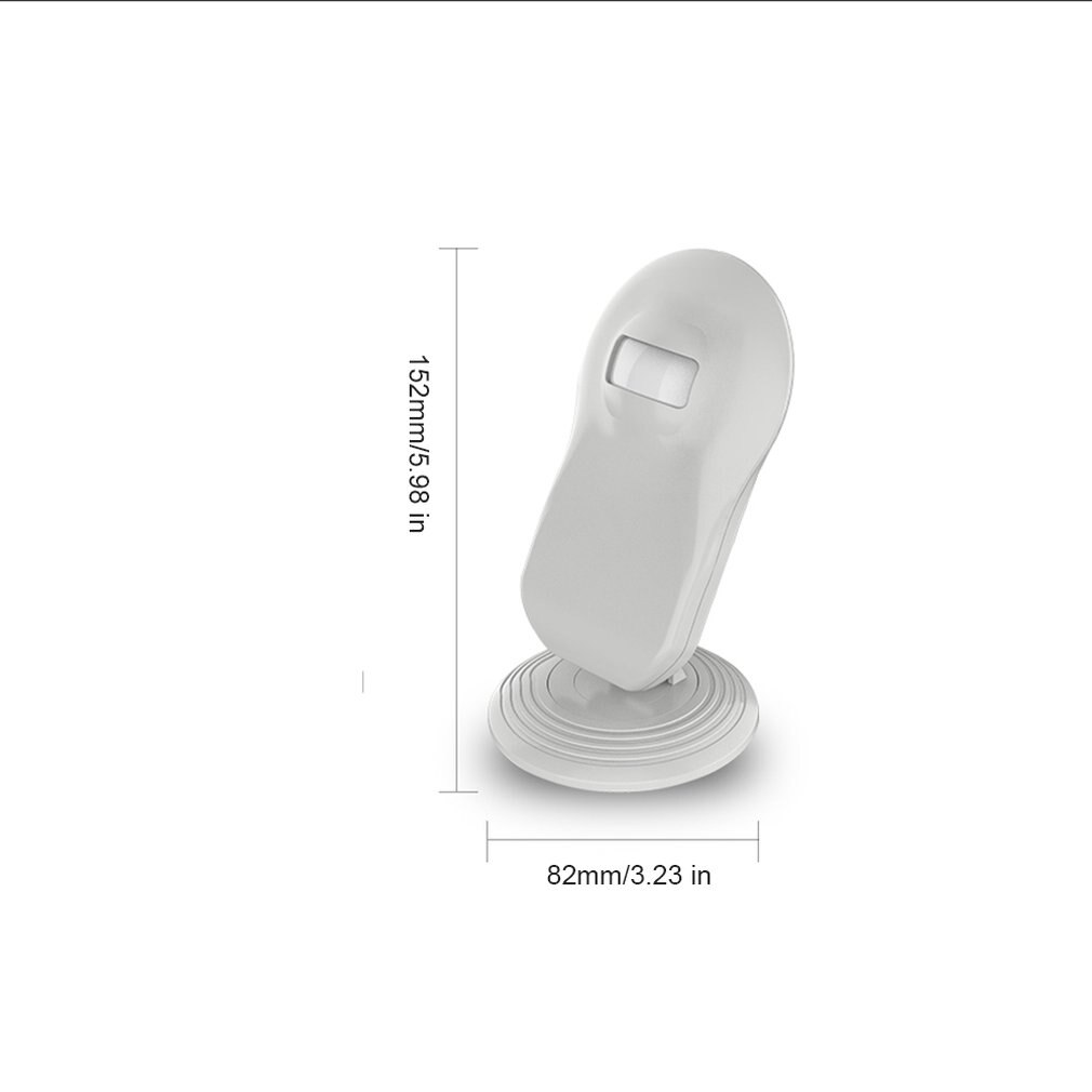 Draadloze Deurbel Winkel Winkel Welkom Motion Sensor Infrarood Detector Inductie Alarm Deurbel Deurbel