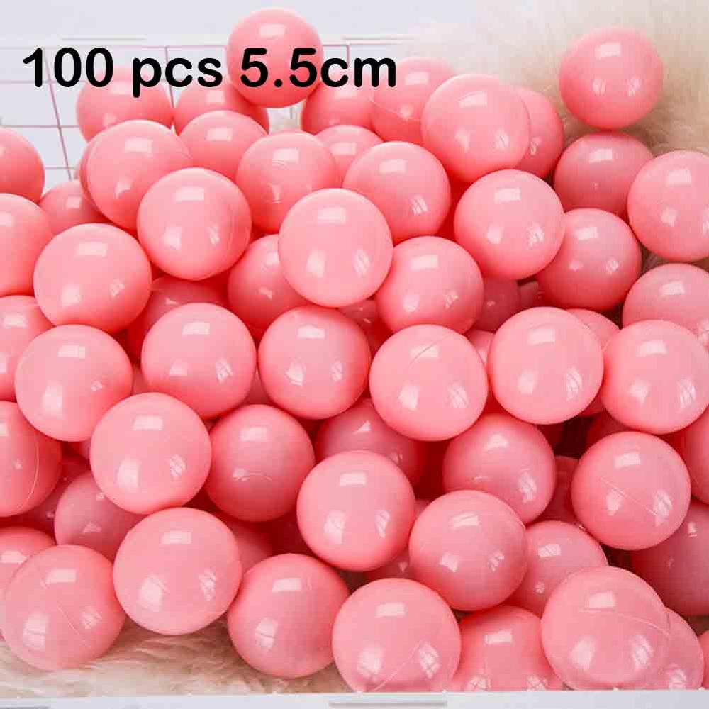 50/100pcs PVC Amaretto Palle Oceano Bambini Del Bambino Colorato Piscina Mare Balls Giocattolo per il Nuoto Piscina Giocare Giocattoli regali per I Bambini Del Bambino