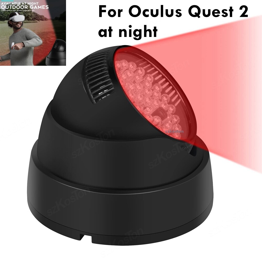 Voor Oculus Quest 2 Accessoires Onzichtbare Infrarood Licht Vr Led Night Verbeteren Hand Tracking Verhogen Gevoeligheid Camera Lamp