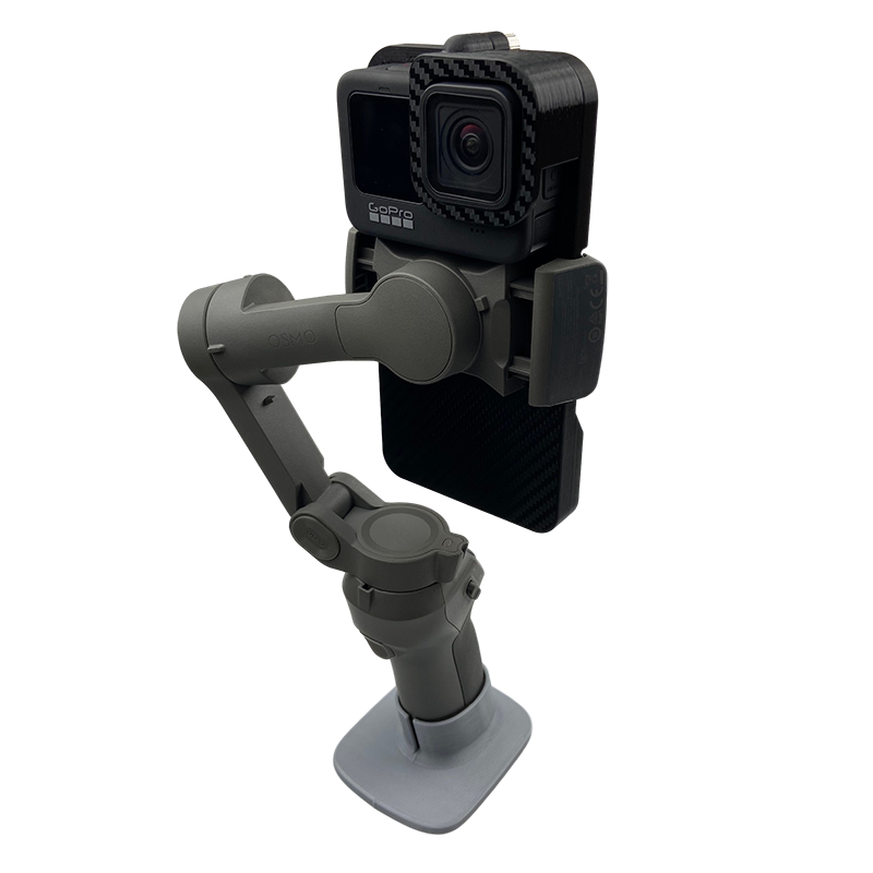 Handheld Gimbal Adapter für GoPro Held 9 Schwarz Kamera Schalter Montieren Platte Adapter für DJI Osmo Handy, Mobiltelefon 4 3 Verbinden mit Gopro 9