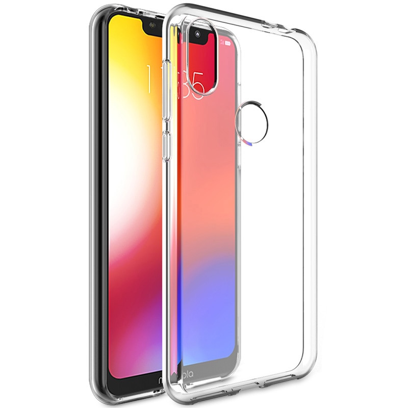 Silicona suave clara fundas de TPU para Motorola Moto una MotorolaOne caso cubierta de cristal transparente Android One AndroidOne Coque