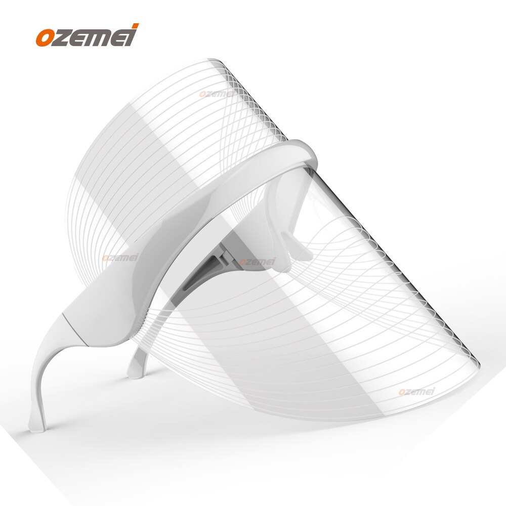 LED Three-Color Skin Rejuvenation Photon Therapy Wrinkle And Acne Skin Care Tool Beauty Mask Instrument With LED Light: Default Title