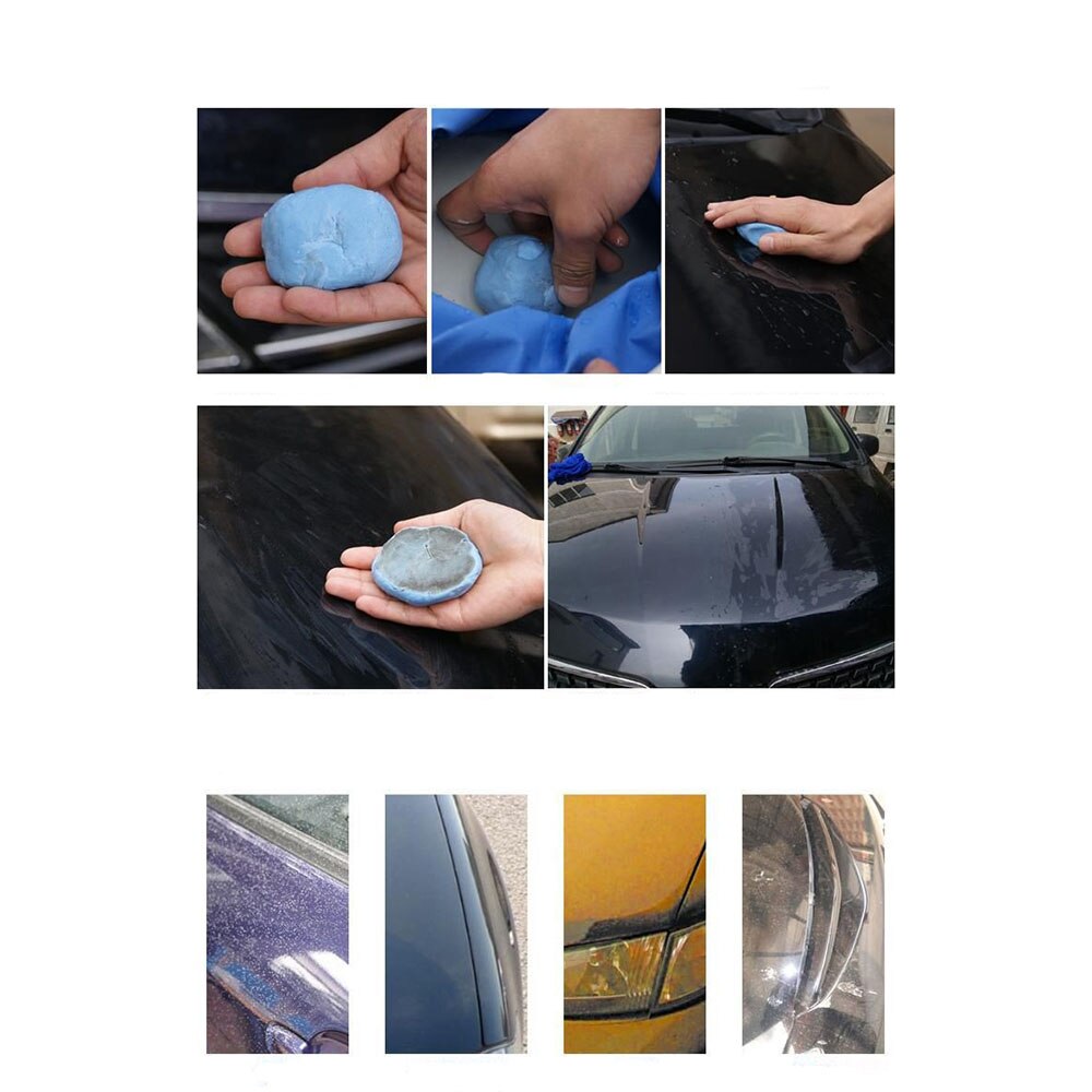 Magic Clean Clay Bar 100g Car Truck Blue Cleaning Car Detailing Care Tools Sludge Washing Mud Car Washer