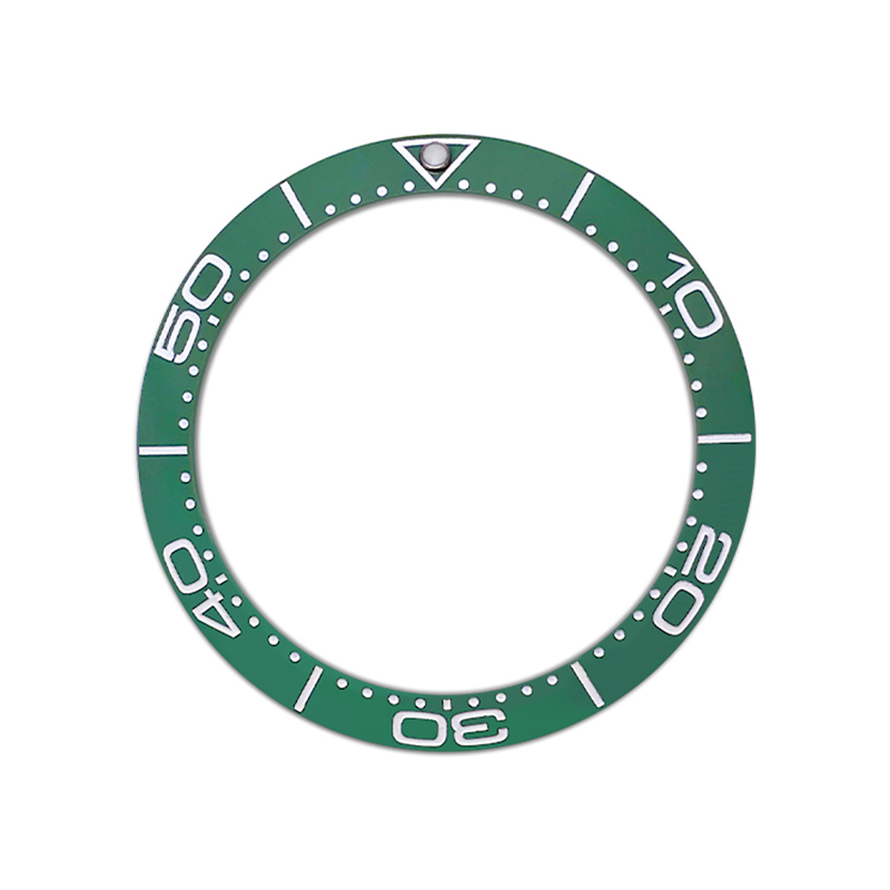 38Mm Gebogen Keramiek Bezel Insert Ring Past Skx007 Skx009 Srpd Gmt Sub Zeepaardje Horloge Case Mannen Horloge Ring Refitting Delen: Magenta