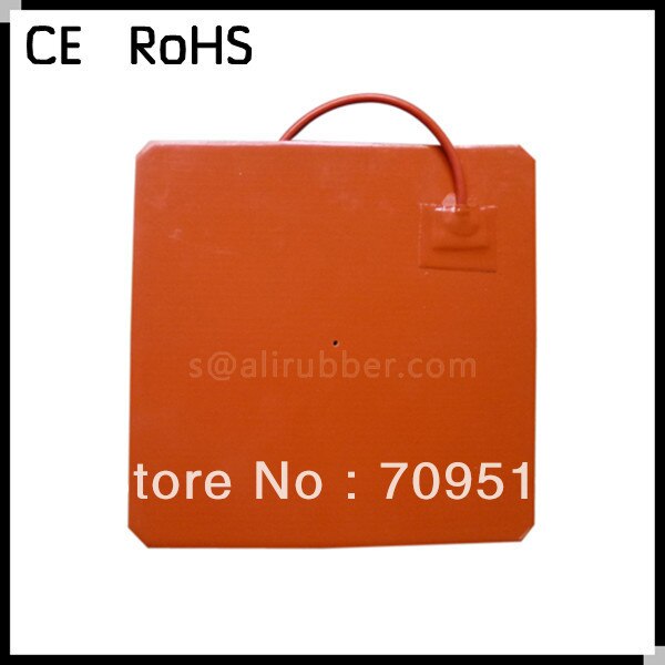 12V 3D Printer Heated Bed Silicone Heater 210*200MM 200W