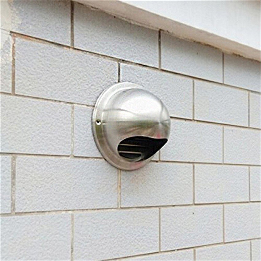 Rejilla de ventilación de techo de acero inoxidable 304, cubierta de rejilla de ventilación, tapa de ventilación montada en la pared, resistente al agua