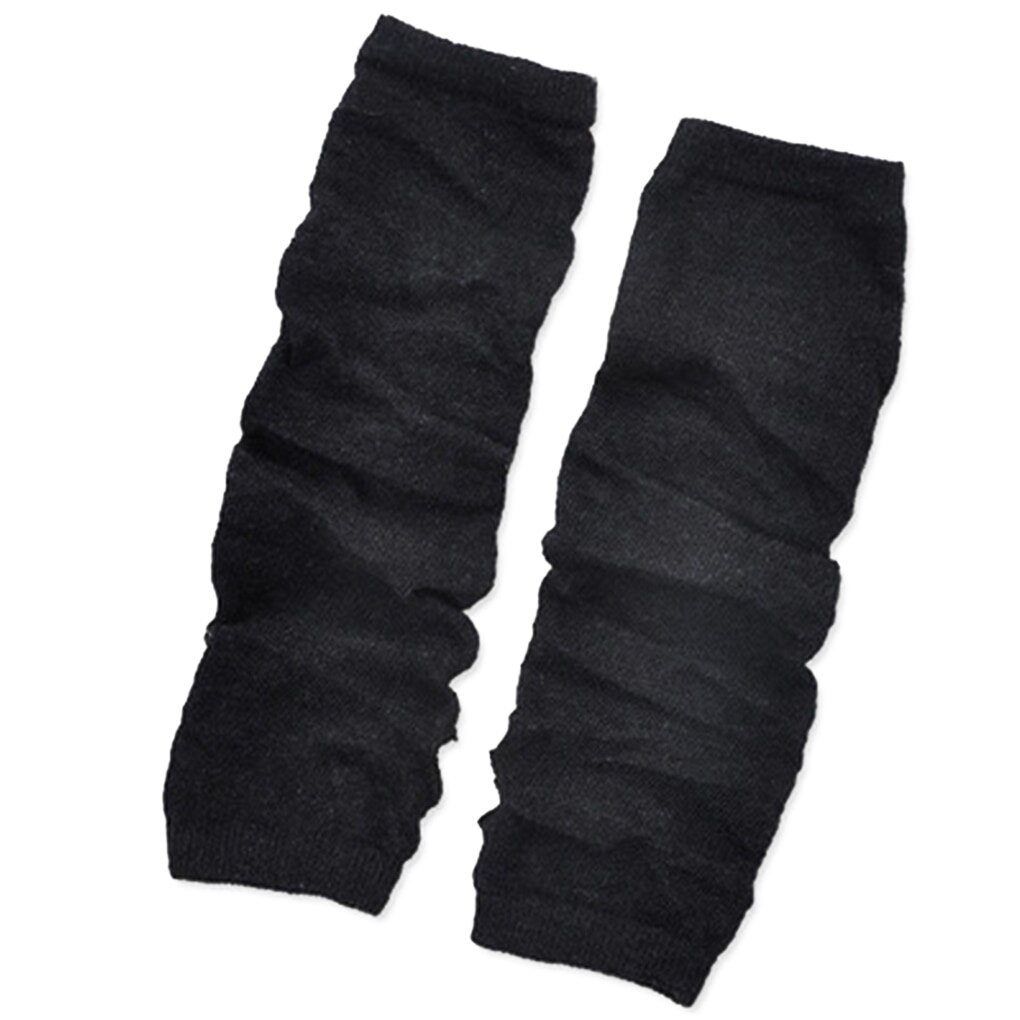 Gants longs sans doigts, couvre-bras rayé, manches de poignet en coton, manches chauffantes, gants tricotés pour femmes sans doigts: NO.5
