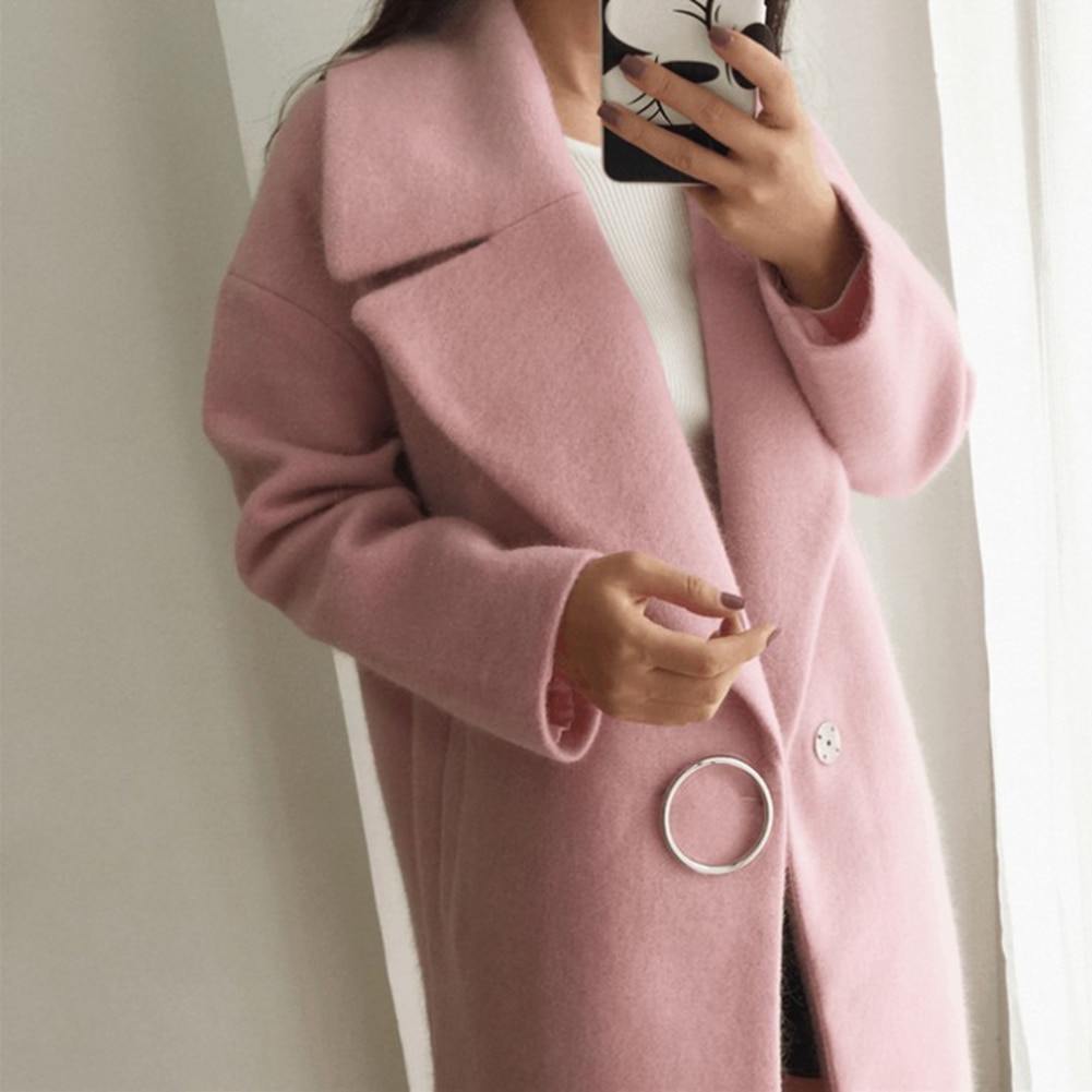 Casual Loose Long Sleeve Winter Coat