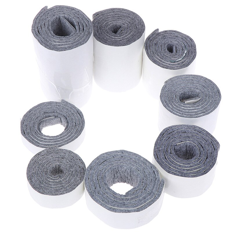 100cm/Rolle Anti-Unterhose Filz Möbel Bein Pad Selbst-Klebstoff matt Boden Schutz Tragen-breiter tabelle Sofa Bein Pads Stuhl Armaturen