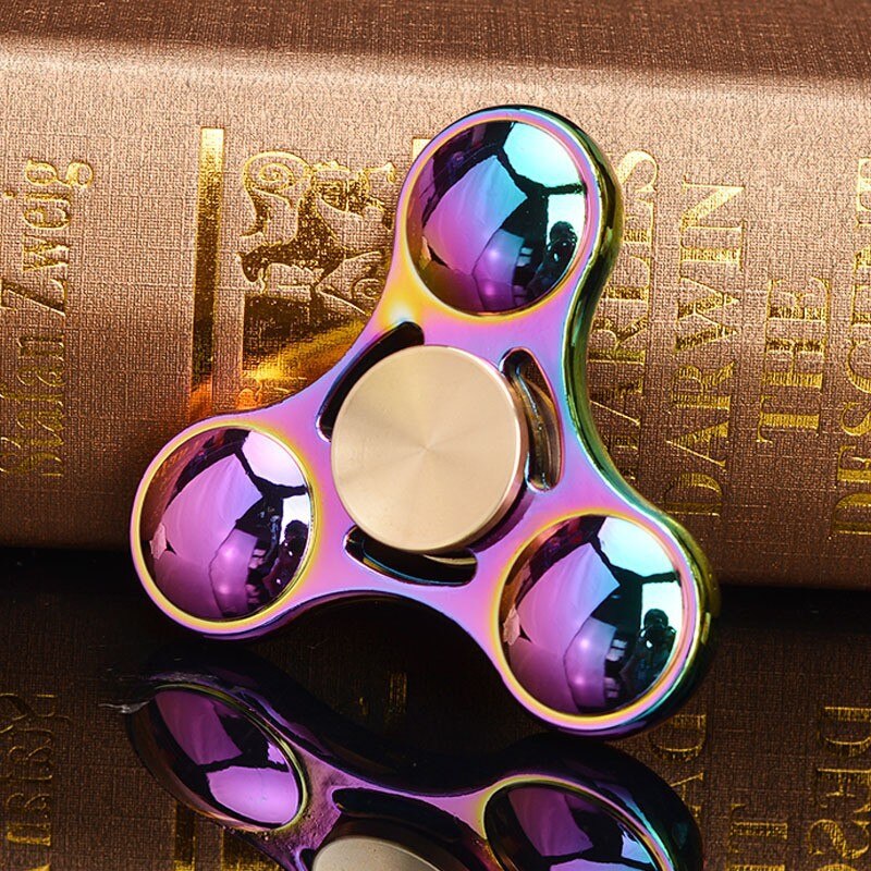 Hand Spinner High Speed Bearing Titanium Alloy Toys Anxiety Stress Adults Kid Metal finger spinners