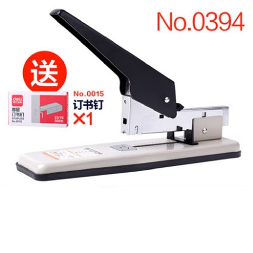 NO0394 Heavy Duty Stapler with 500pcs 23/10 Staples, 80 Sheet Capacity For Office Home